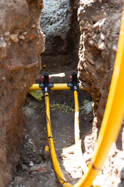 Propane Piping in Walnut Creek