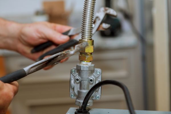 Flexible Gas Line Installation in Walnut Creek